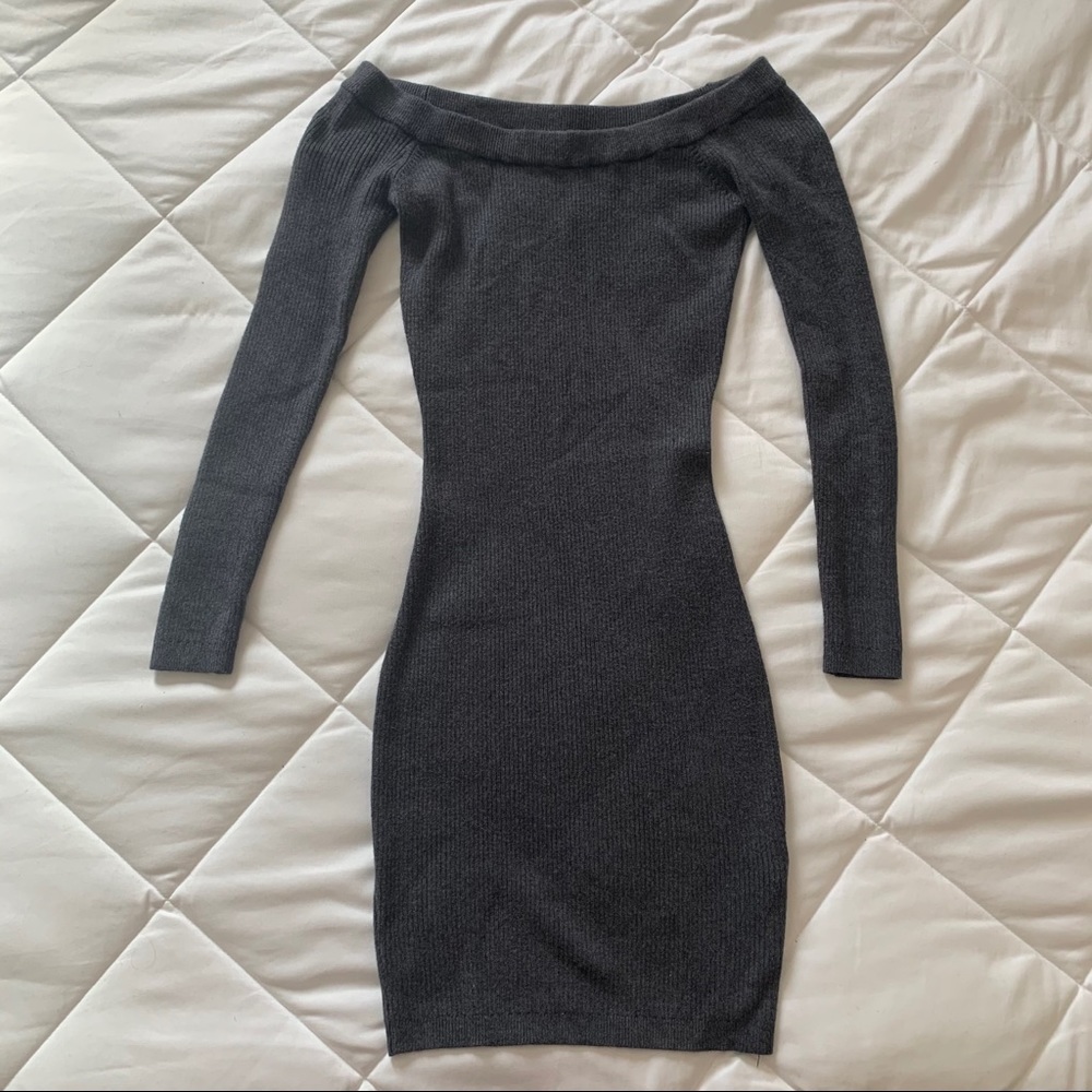 Guess Knit Sweater Body-con Dress